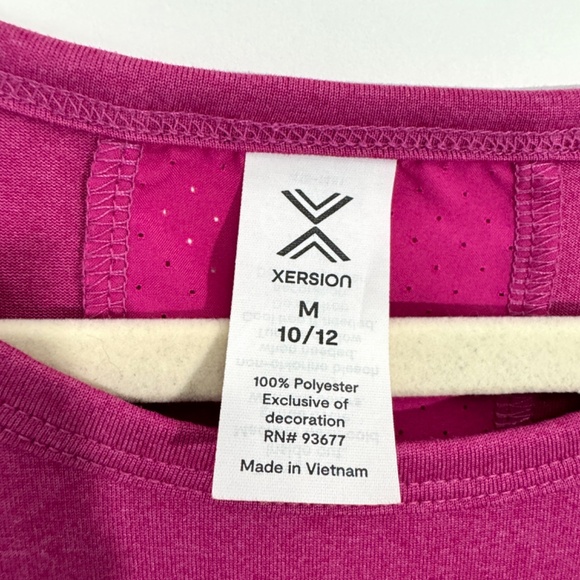 Xersion Girl’s Size Medium 10/12 Pink You Got This Graphic Active Tee Shirt - Picture 3 of 6